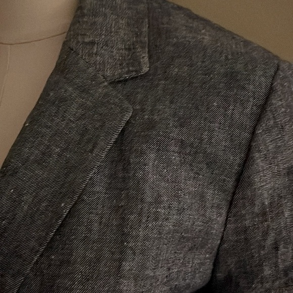 Linen summer blazer - Picture 4 of 5